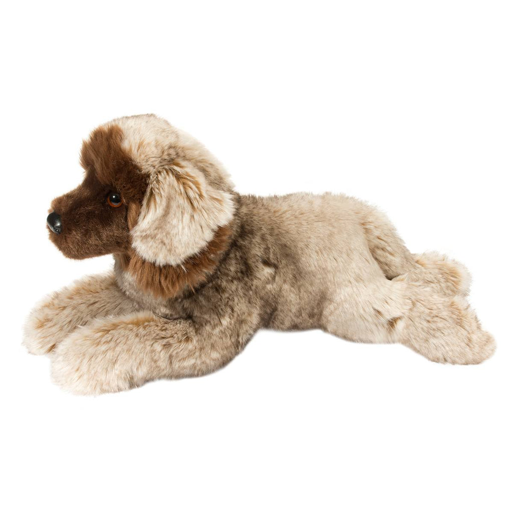 Thor DLux Leonberger plush lying pose