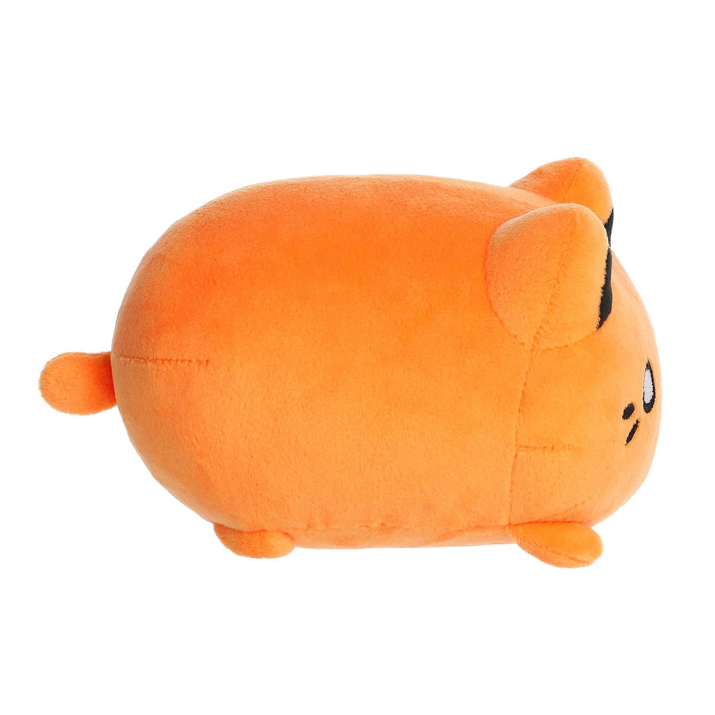 Aurora Tasty Peach Kinetic Orange Meowchi Plush Stuffed Animal Toy 7" #14335