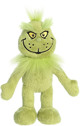 Aurora Whimsical Dr. Seuss Grinch Armature Plush Stuffed Animal Toy 7" #15229