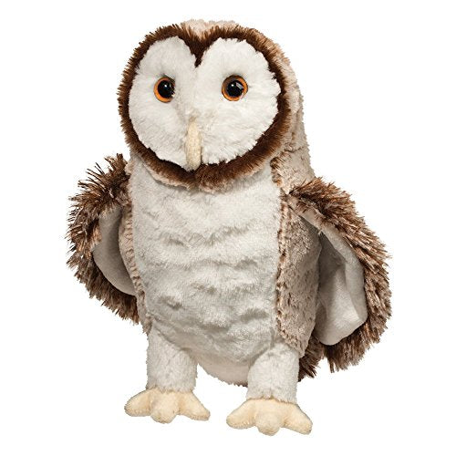 Douglas Cuddle Swoop Barn Owl 10" Plush Stuffed Animal Toy #3842