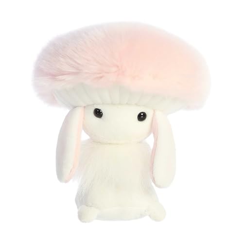Aurora Vibrant Spring 6" Pink Fungi Friends Stuffed Plush Animal Toy #82139