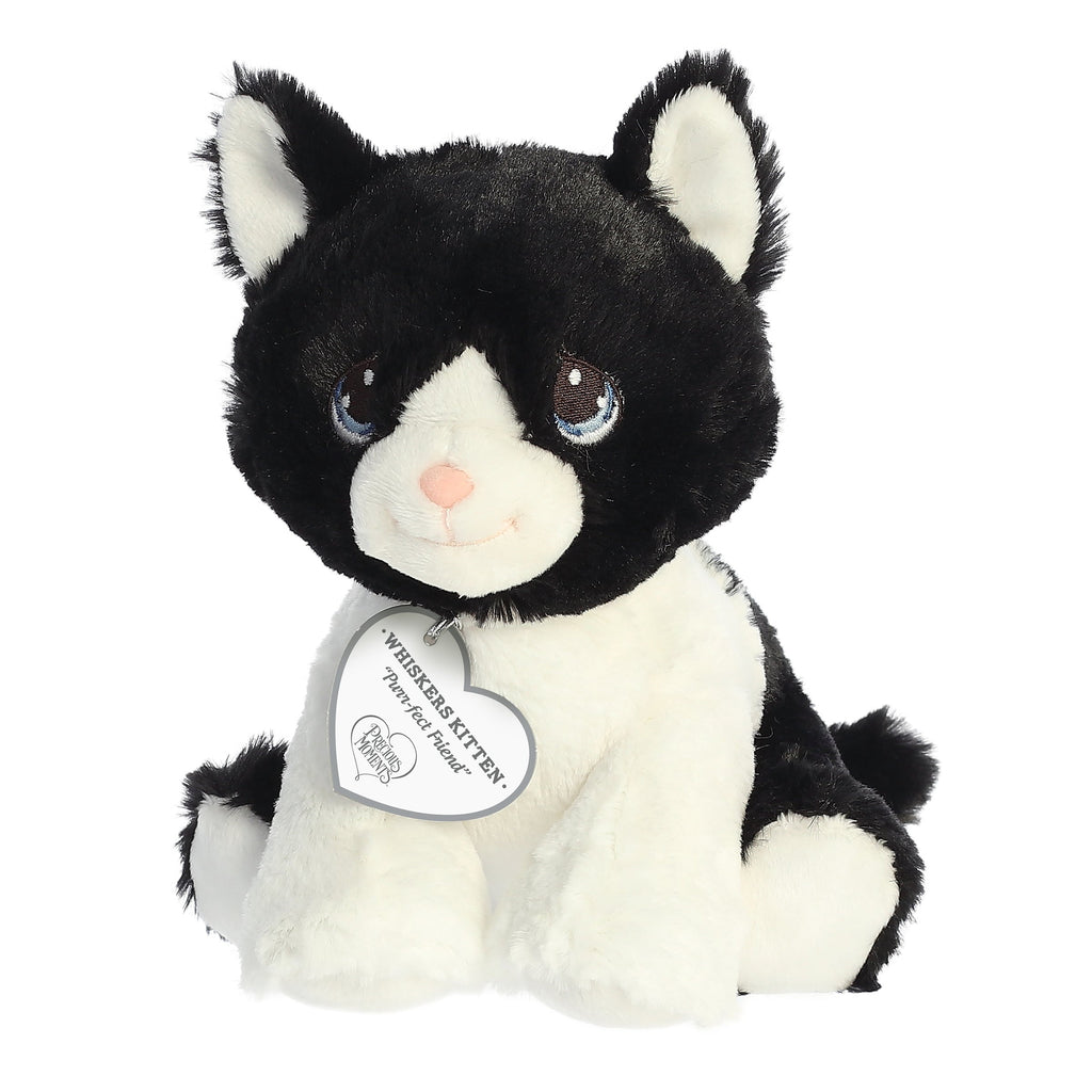 Aurora Precious Moments Whiskers Kitten Plush Stuffed Animal Toy 8.5" #15860