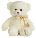 Aurora Bear - 14" Ashford #01623 White Plush Stuffed Animal Toy