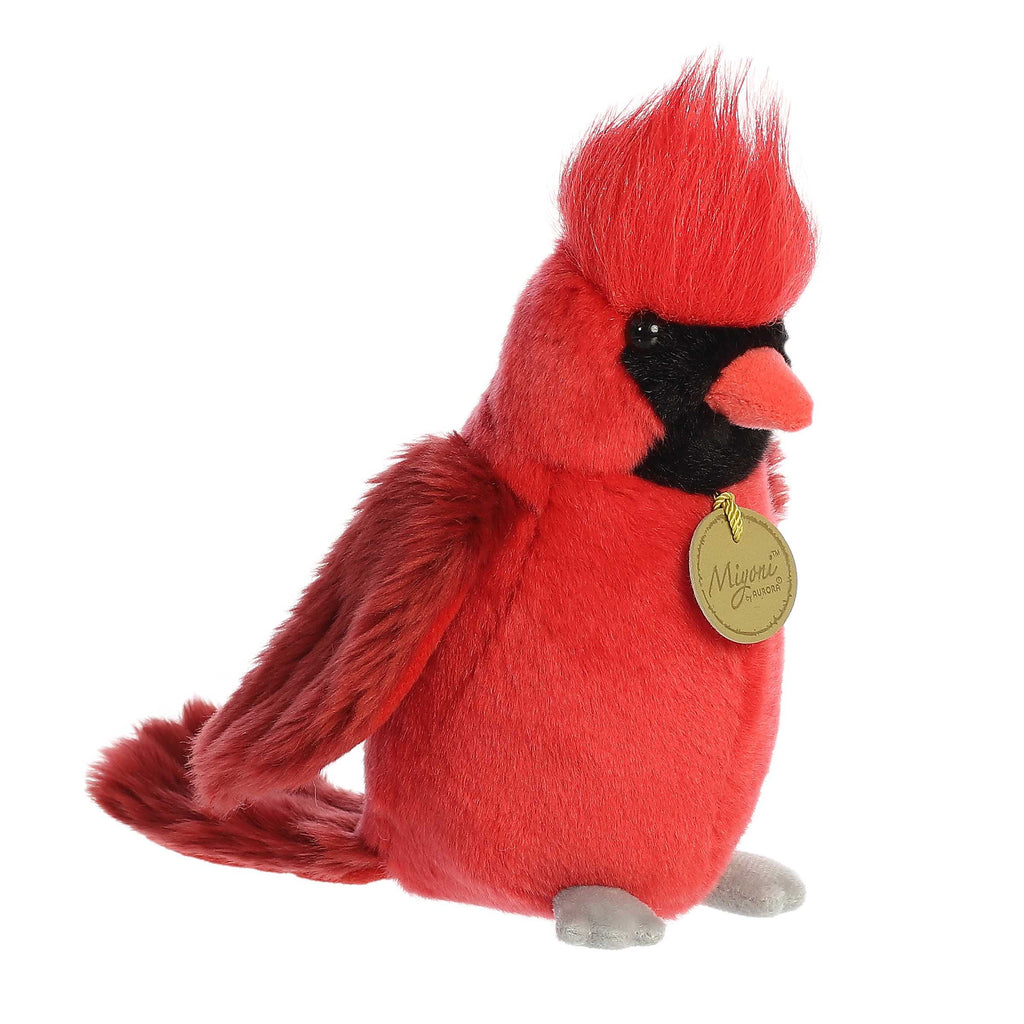 Aurora 9" Miyoni Cardinal Plush Stuffed Animal Toy #26515