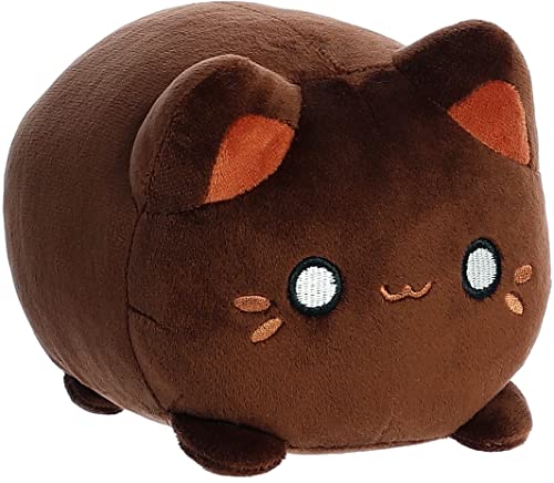 Aurora Tasty Peach Kona Coffee Meowchi Brown 7 " 14314 Plush Stuffed Animal Toy