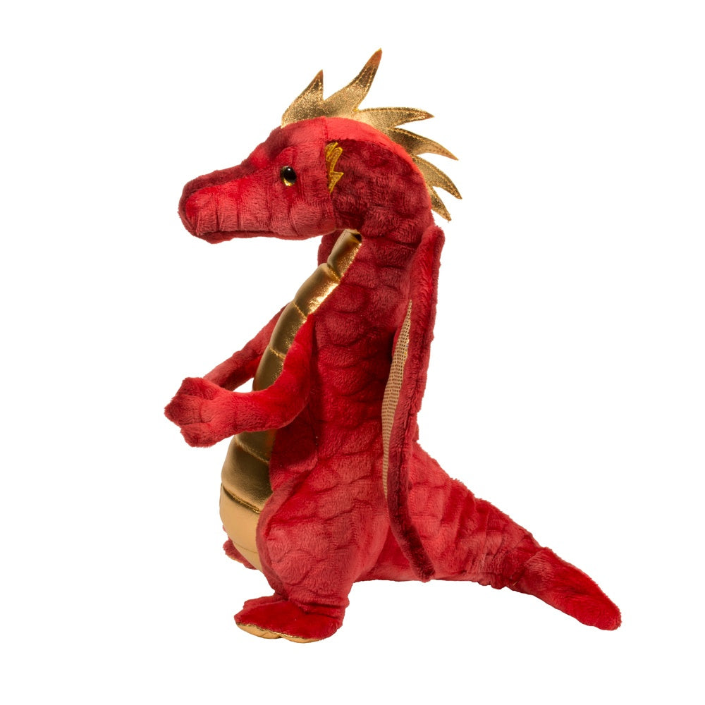 Douglas Cuddle Eugene Red Dragon 11" Plush Stuffed Animal Toy #731