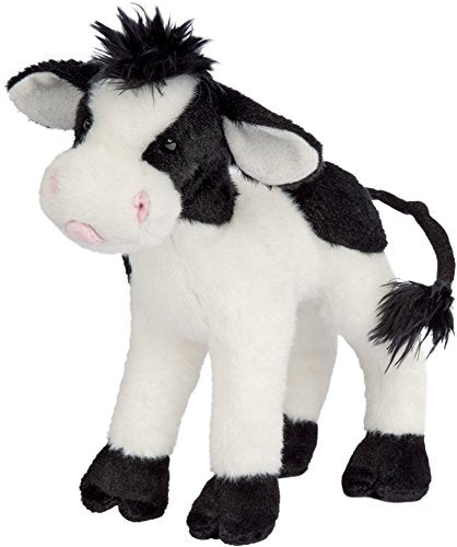Douglas Cuddle Sweet Cream Baby Cow 8" Plush Stuffed Animal Toy #4067