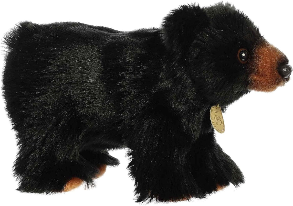 Aurora Miyoni Black Bear Cub Black 10 " #26417 Plush Stuffed Animal Toy