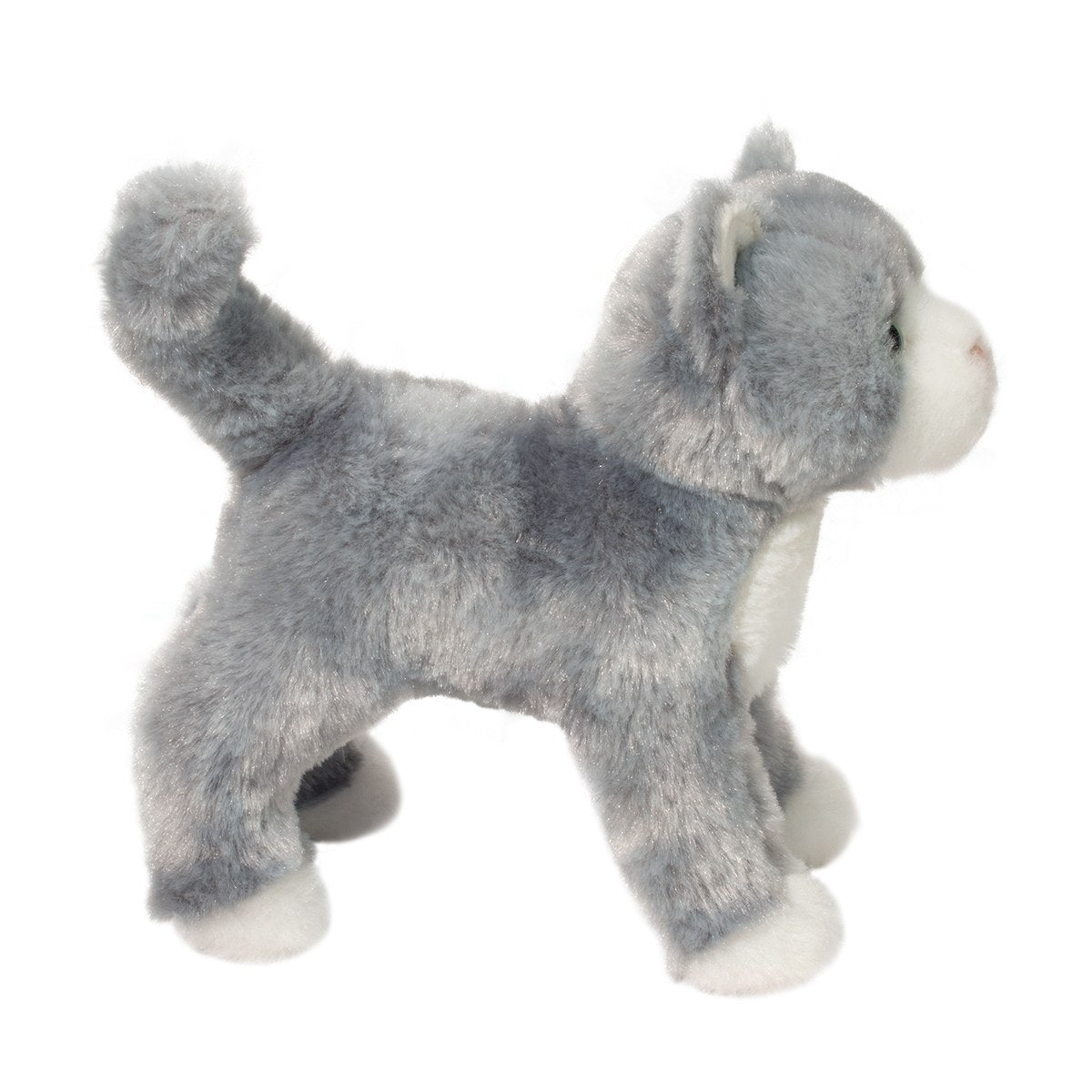 Douglas Cuddle Scatter Gray Cat 8" Plush Stuffed Animal Toy #4023