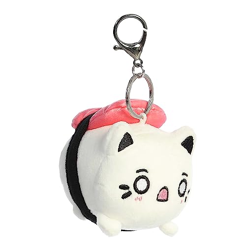 Aurora Tasty Peach Tuna Sushi Meowchi Clip-On Stuffed Animal Toy 3.5" #14308