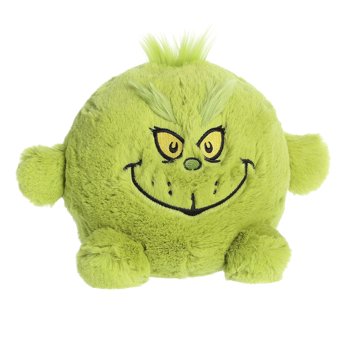 Aurora Whimsical Dr. Seuss Grinch Ball Plush Stuffed Animal Toy 8" #15235