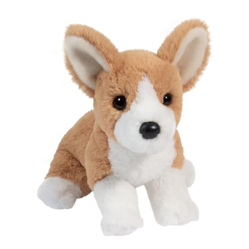 Douglas Cuddle Cheekie Soft Corgi 9.5" Plush Stuffed Animal Toy #4662