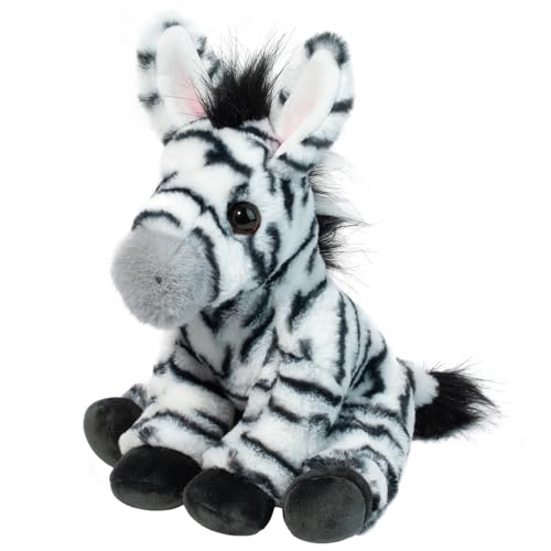Douglas Cuddle Zadie Soft Zebra 11" Plush Stuffed Animal Toy #4673
