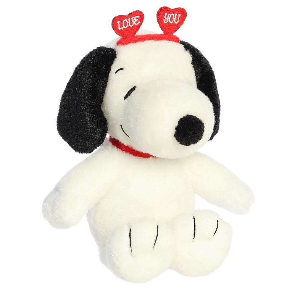 Aurora 9" Peanuts Love On The Mind Snoopy Plush Stuffed Animal Toy #40465