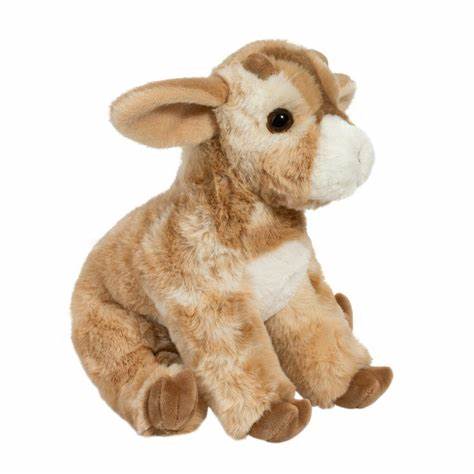 Douglas Cuddle Dandie Soft Goat 9" Plush Stuffed Animal Toy #4604