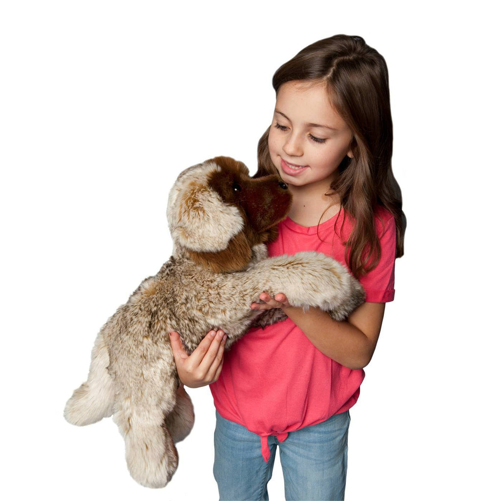 Thor DLux Leonberger plush bean-filled paws detail