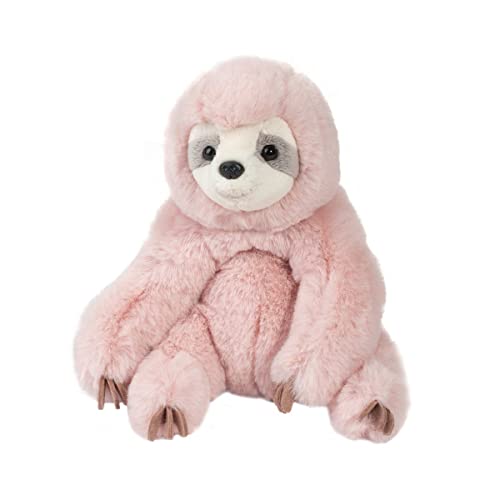 Douglas Cuddle Mini Pokie Soft Pink Sloth 6" Plush Stuffed Animal Toy #4485