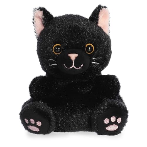 Aurora Palm Pals Twilight Black Cat 5 inch Plush Stuffed Animal Toy #13551