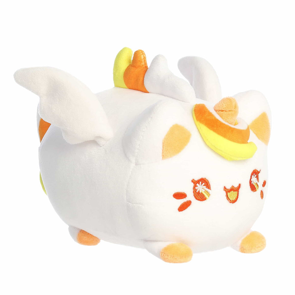 Aurora 7" Tasty Peach Candy Corn Pegasus Meowchi Plush Stuffed Animal Toy #44527
