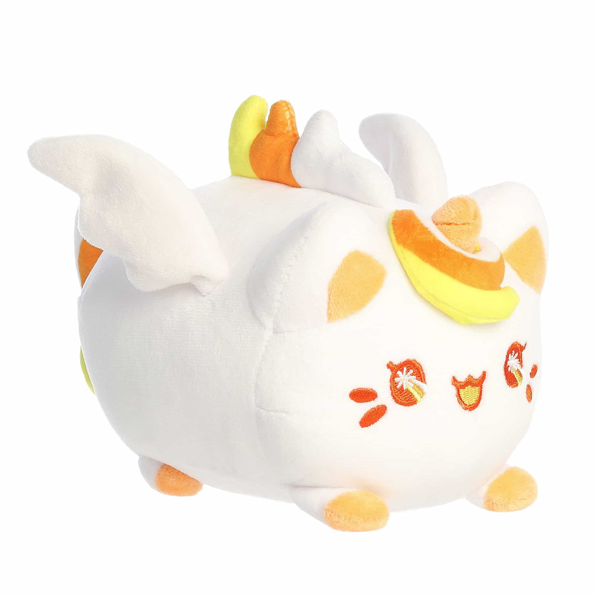 Aurora 7" Tasty Peach Candy Corn Pegasus Meowchi Plush Stuffed Animal Toy #44527