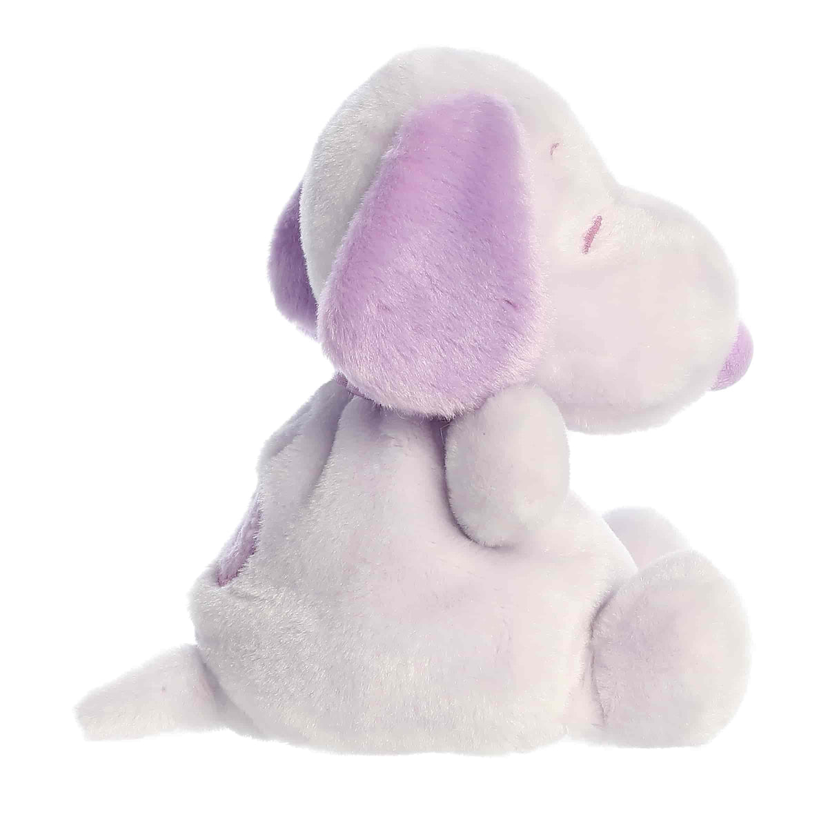 Spring Snoopy Purple Palm Pals plush size reference