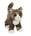 Douglas Cuddle Zigby Gray Stripe Cat 8" Plush Stuffed Animal Toy #4024