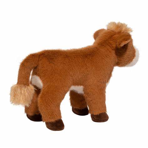 Douglas Cuddle Belle Jersey Cow 11" Plush Stuffed Animal Toy #3714