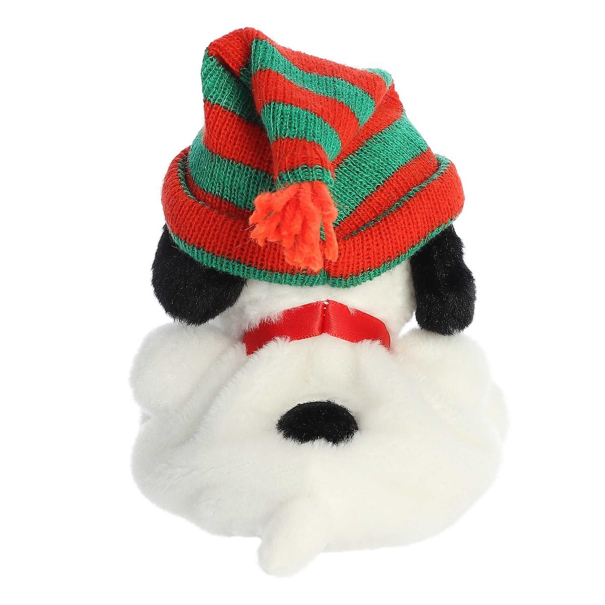 Aurora Peanuts Palm Pals Snoopy Beanie White 5" #40462 Plush Stuffed Animal Toy