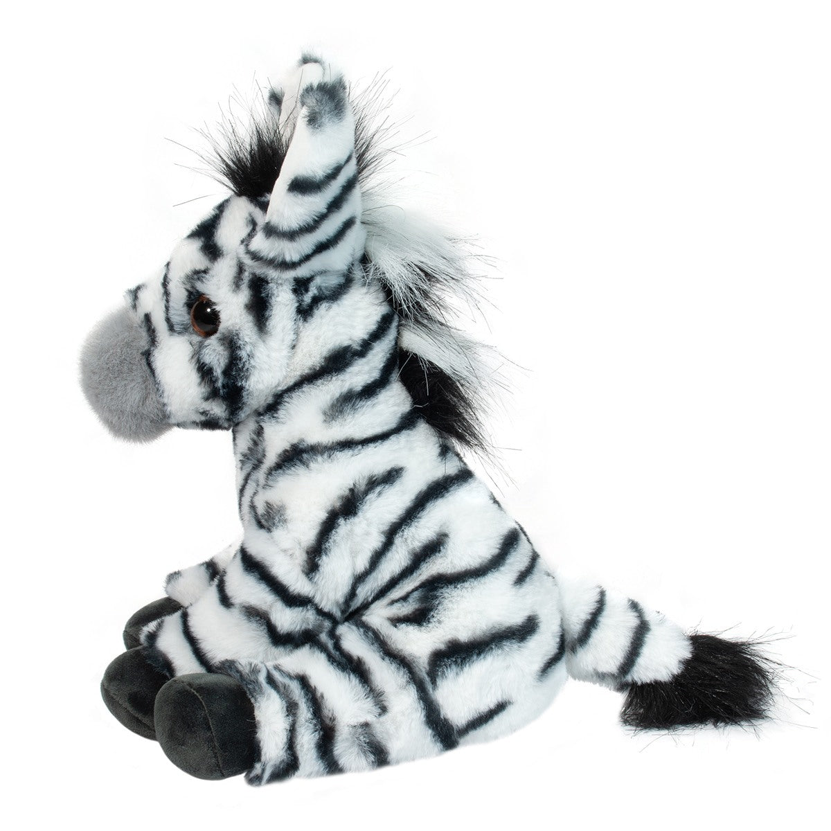 Douglas Cuddle Zadie Soft Zebra 11" Plush Stuffed Animal Toy #4673