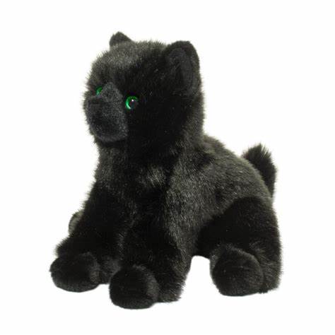 Douglas Cuddle Salem Black Cat 14.5" Plush Stuffed Animal Toy #4394