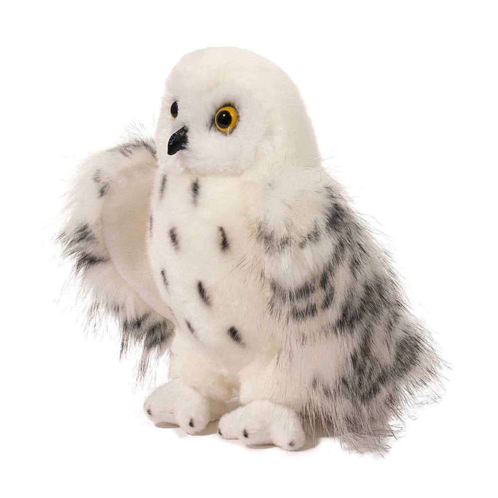 Douglas Cuddle Wizard Snowy Owl 8" Plush Stuffed Animal Toy #3841