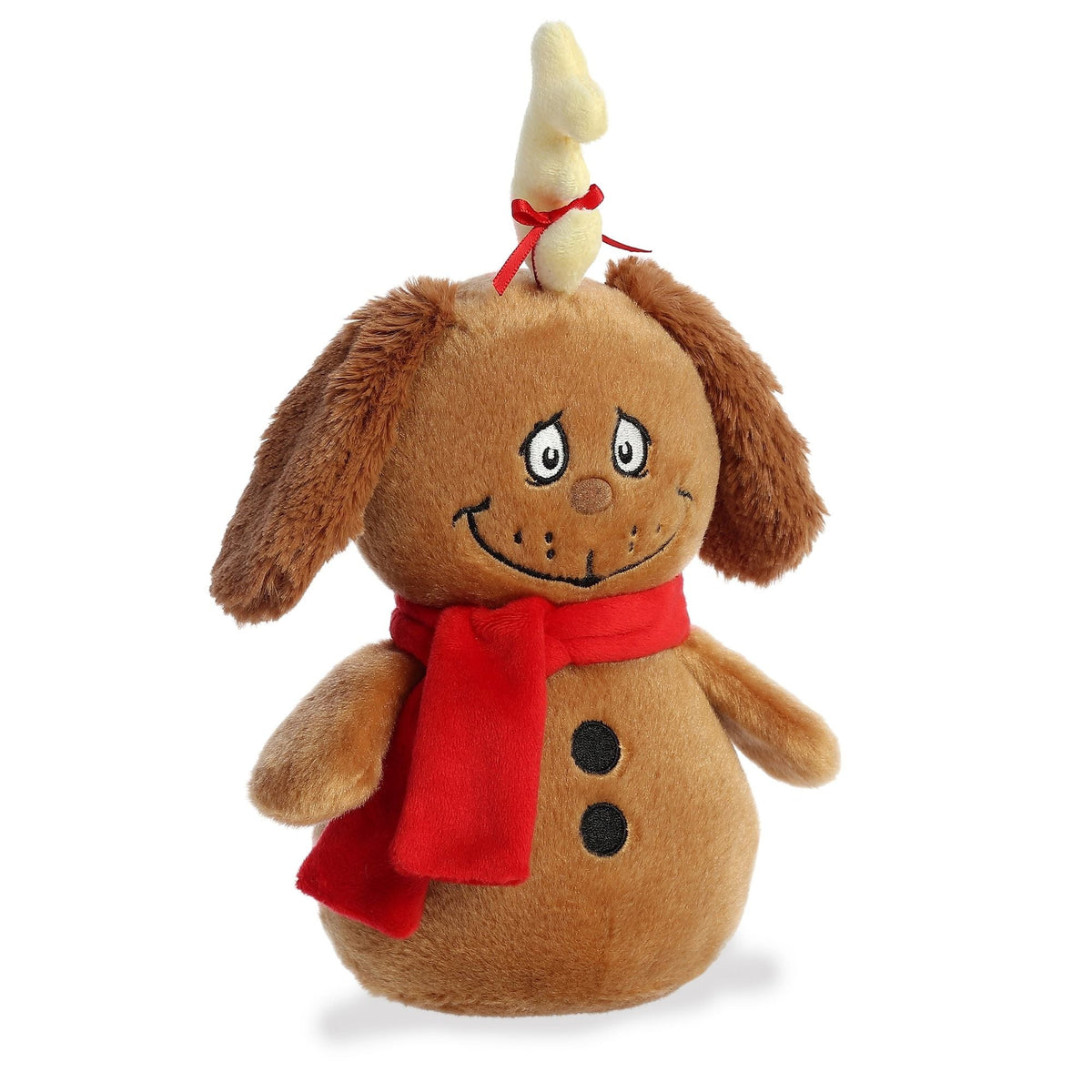 Aurora Whimsical Dr. Seuss Max Snowman Plush Stuffed Animal Toy 8" #15988
