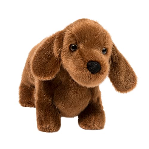 Douglas Cuddle Dilly Dachshund 8" Plush Stuffed Animal Toy #4057