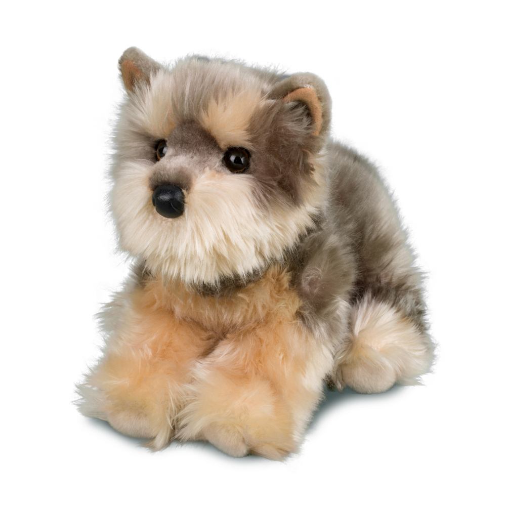 Douglas Cuddle Yettie Yorkie 12" Plush Stuffed Animal Toy #1897