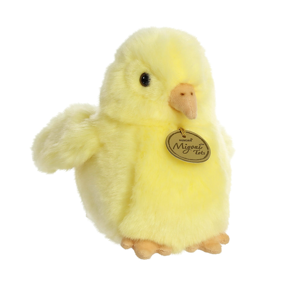 Aurora 6" Miyoni Tots Chick Plush Stuffed Animal Toy #26425