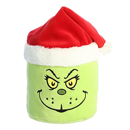 Aurora Dr. Seuss Santa Grinch Mallows Plush Stuffed Animal Toy 6" #15592