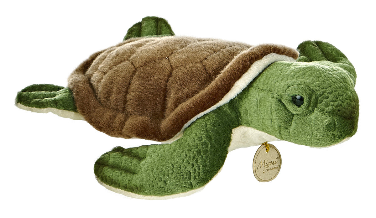 Aurora 11" Miyoni Sea Turtle Plush Stuffed Animal Toy #26178