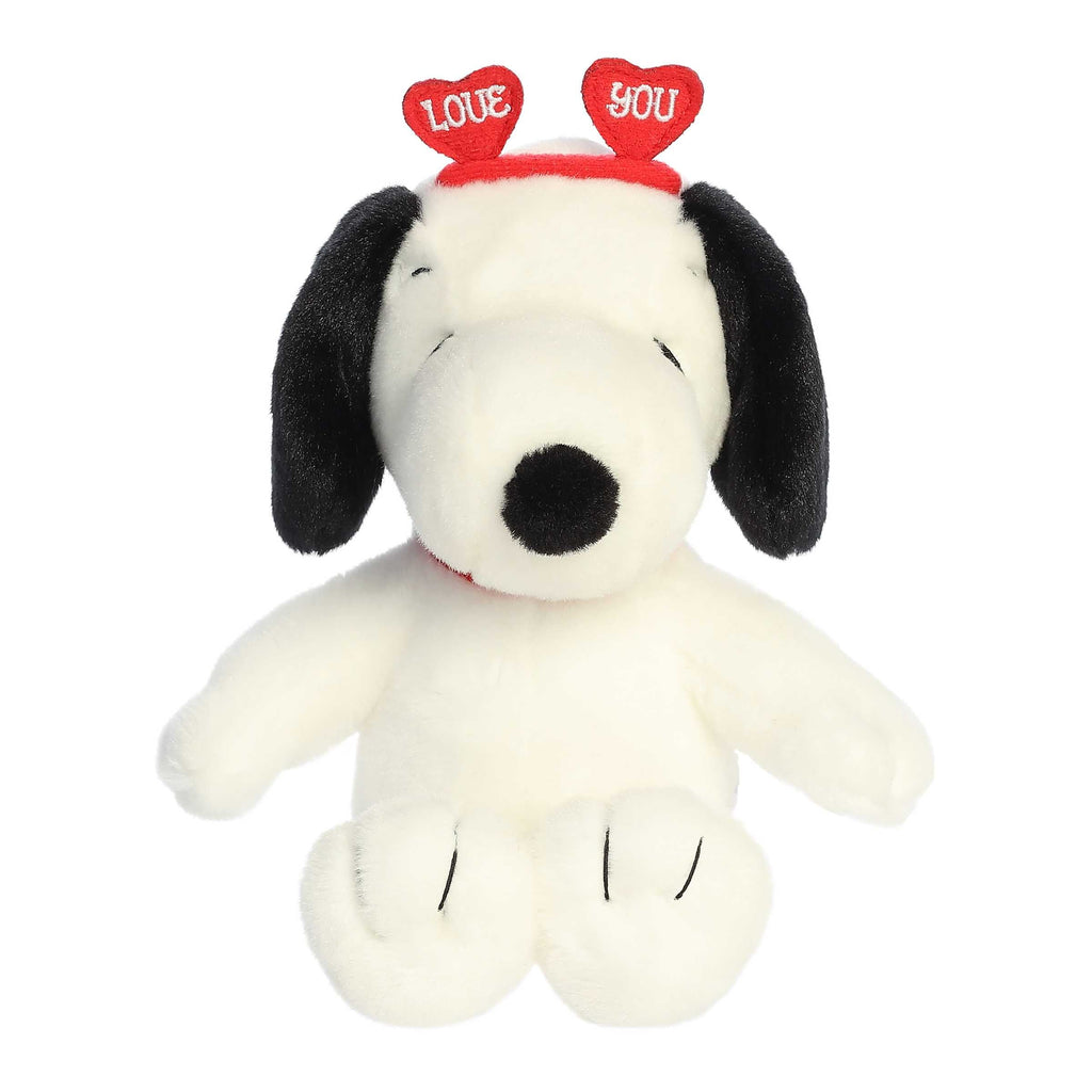 Aurora 9" Peanuts Love On The Mind Snoopy Plush Stuffed Animal Toy #40465