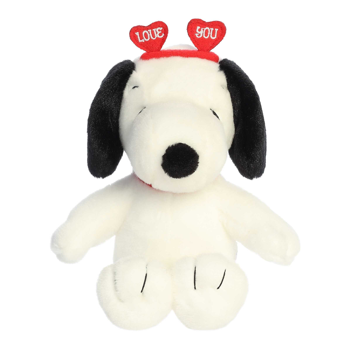 Aurora 9" Peanuts Love On The Mind Snoopy Plush Stuffed Animal Toy #40465