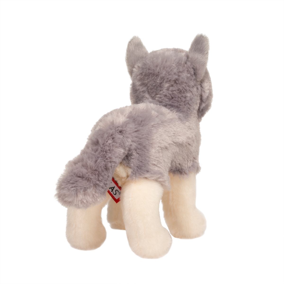 Douglas Cuddle Ashes Wolf 8" Plush Stuffed Animal Toy #4036