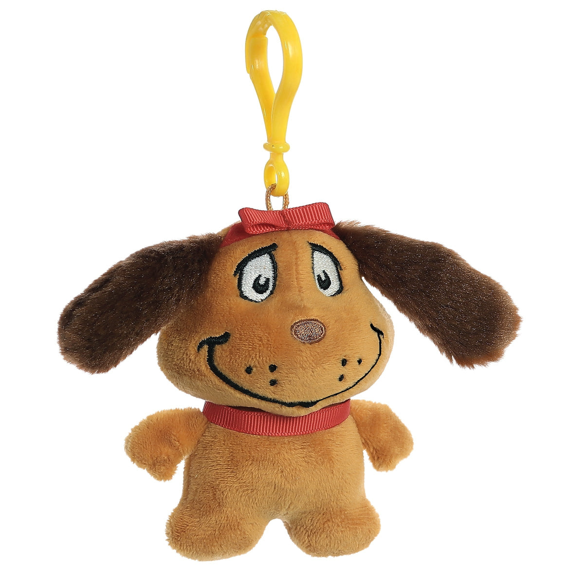 Aurora Dr. Seuss Max Keychain Brown 4 " 15909 Plush Stuffed Animal Toy