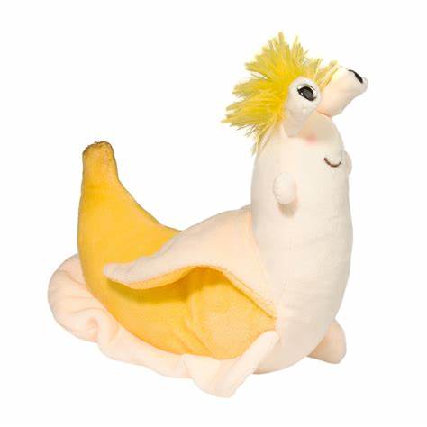 Douglas Cuddle Vinnie Banana Slug Macaroon 8" Plush Stuffed Animal Toy #4735