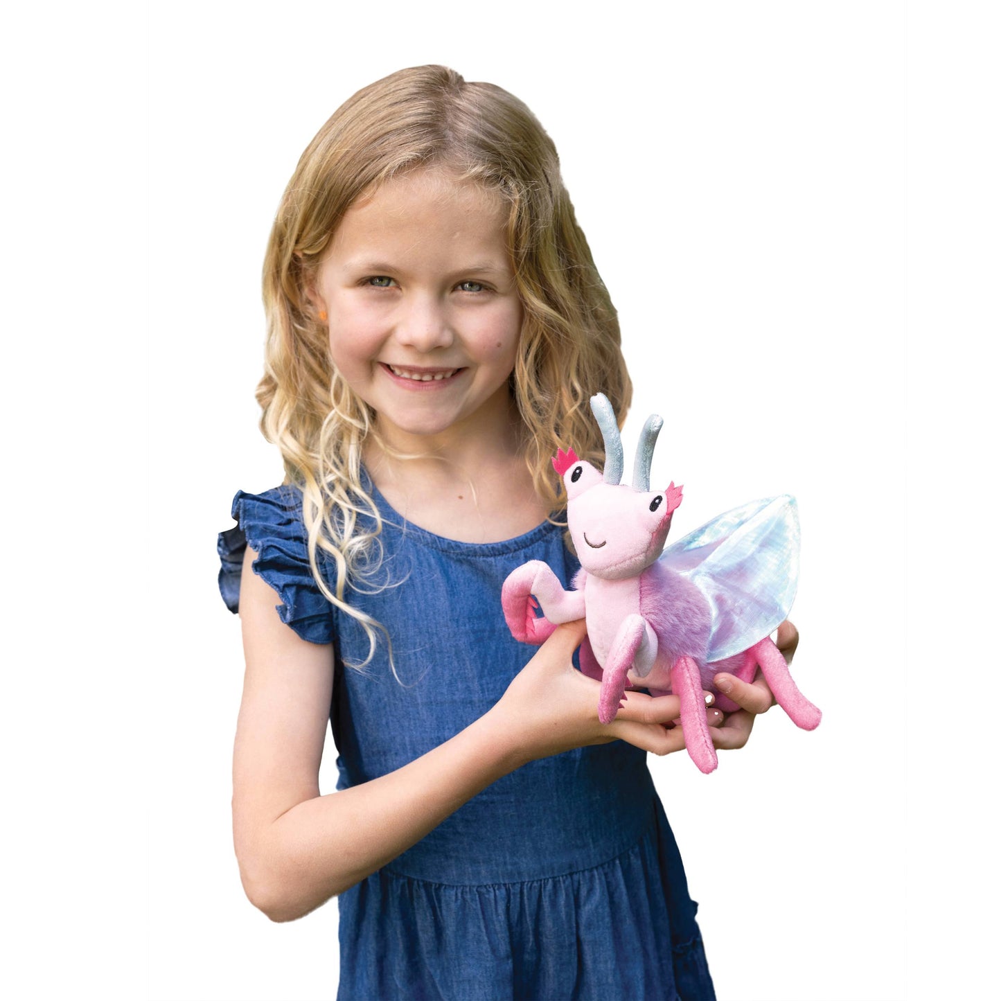 Douglas Cuddle Ophelia Orchid Mantis 7" Plush Stuffed Animal Toy #1630
