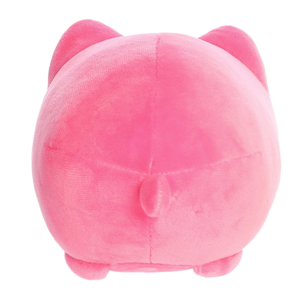 Aurora Tasty Peach Vivid Pink Meowchi Plush Stuffed Animal Toy 7" #14331