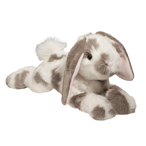 Douglas Cuddle Ramsey DLux Gray Spotted Bunny 18" Plush Stuffed Animal #14862