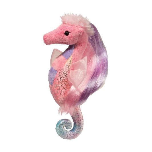 Douglas Calla Pink Seahorse Plush Stuffed Animals