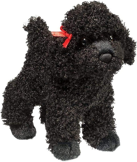 Douglas Cuddle Toys Gigi the Black Poodle # 3987 Stuffed Animal Toy