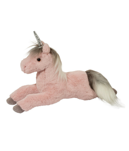 Douglas Cuddle Toys Esme Mauve Unicorn # 4213 Stuffed Animal Toy Brand New