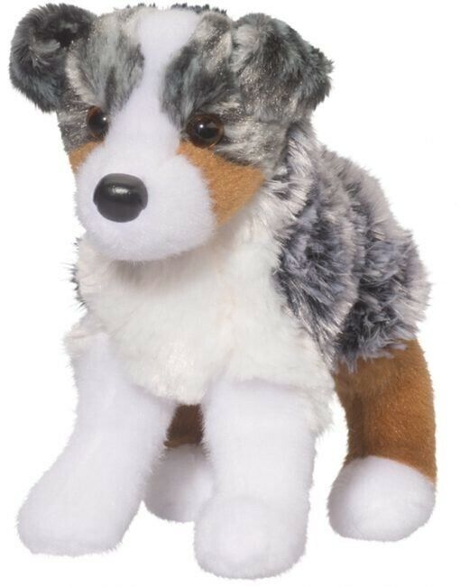 Douglas Cuddle Toys Steward Australian Shepherd Dog #4019 Stuffed Animal Toy