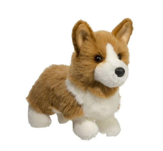 Douglas Cuddle Toys Louie the Corgi Dog # 1713 Stuffed Animal Toy